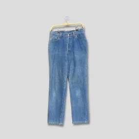 Levi's 501 Faded Blue Jeans Size 28x28