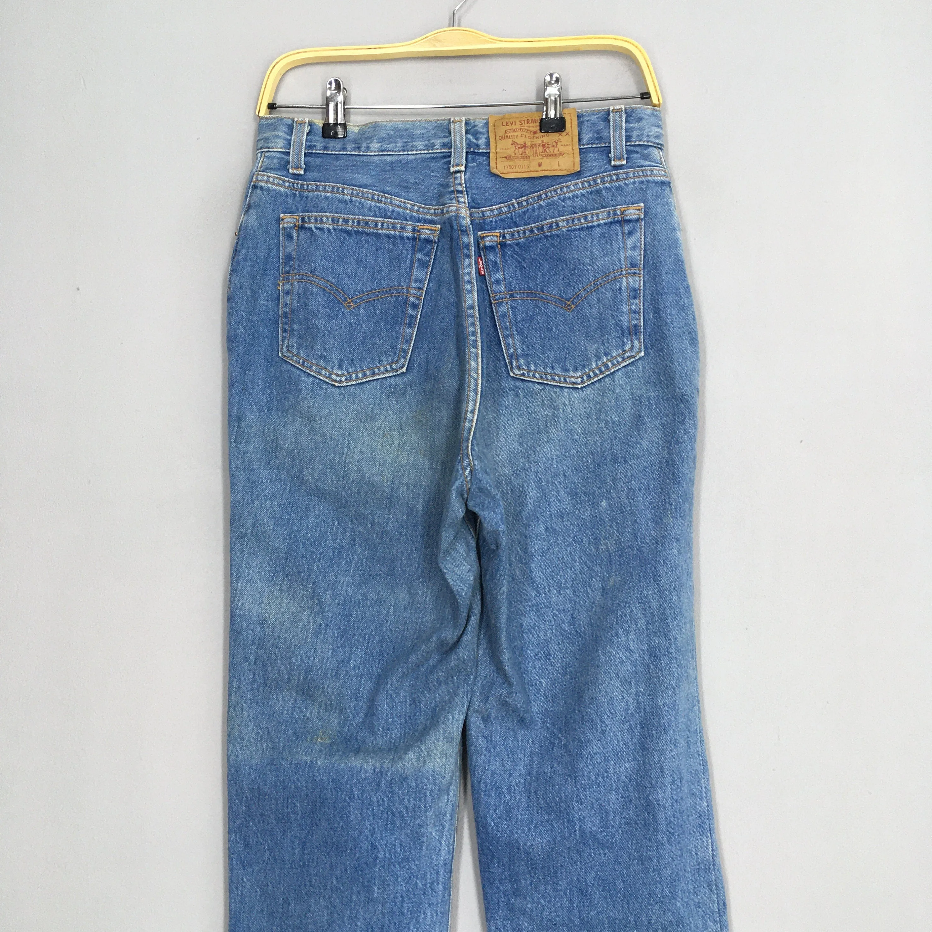 Levi's 501 Faded Blue Jeans Size 28x28