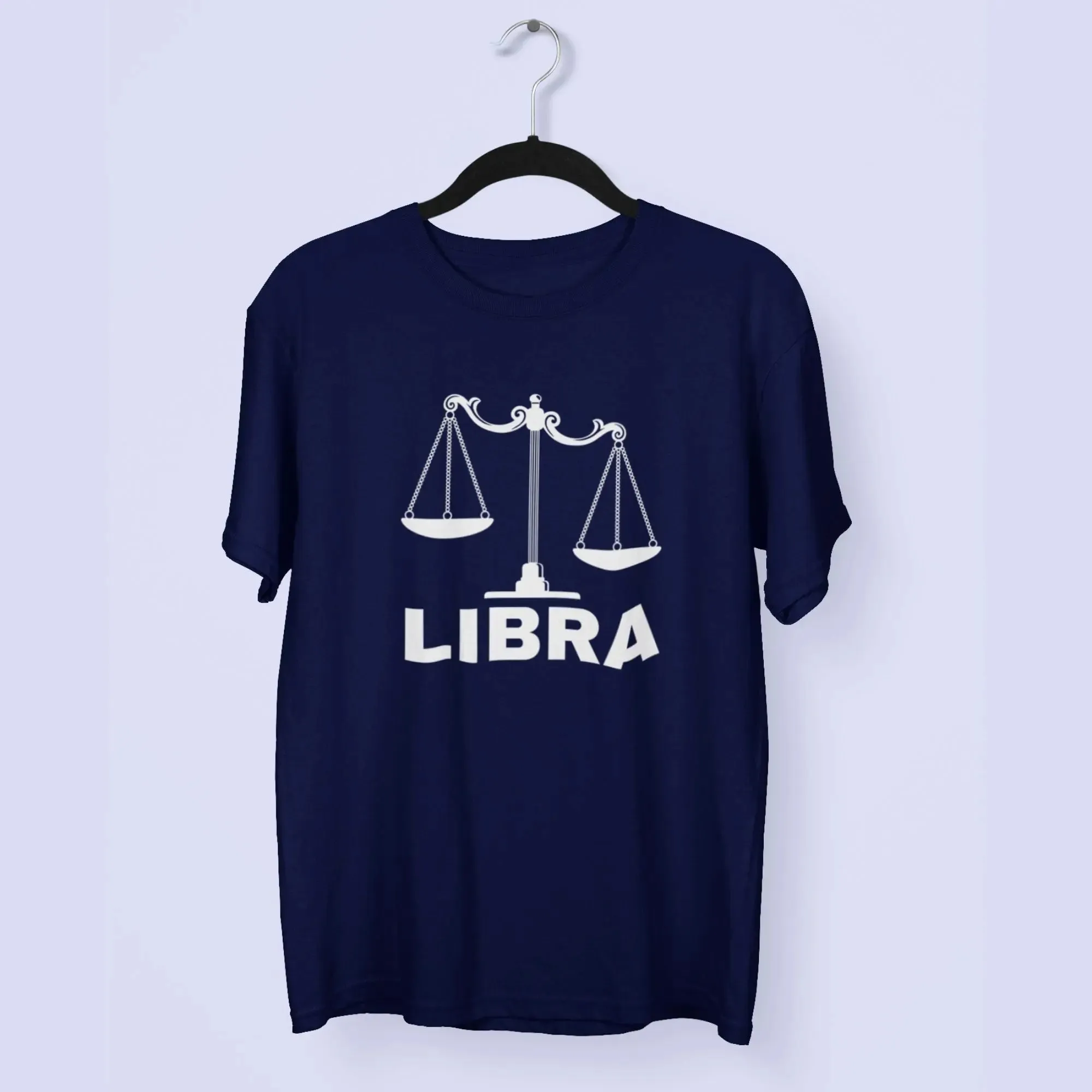 Libra Round Neck Half Sleeve Classic T-Shirt