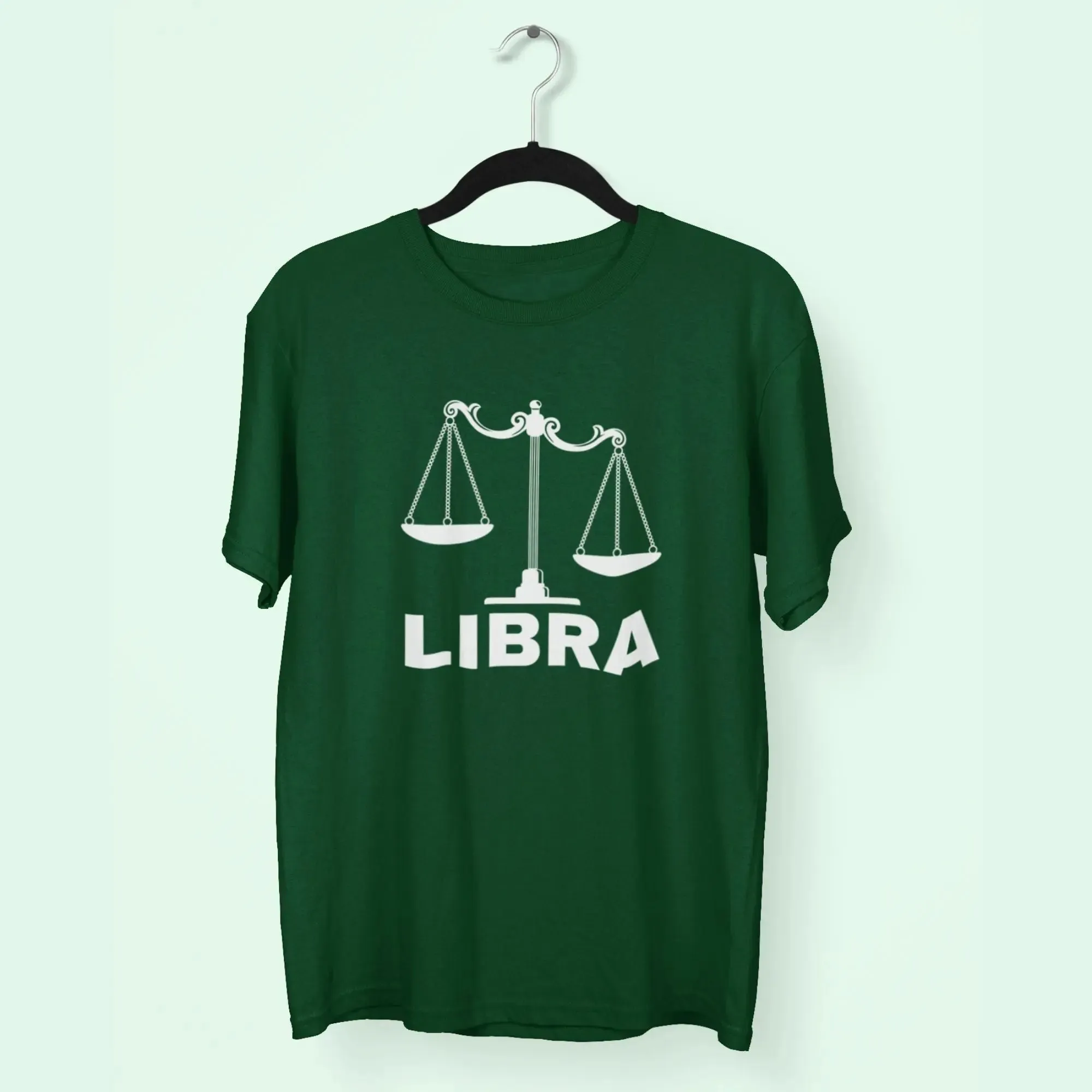 Libra Round Neck Half Sleeve Classic T-Shirt
