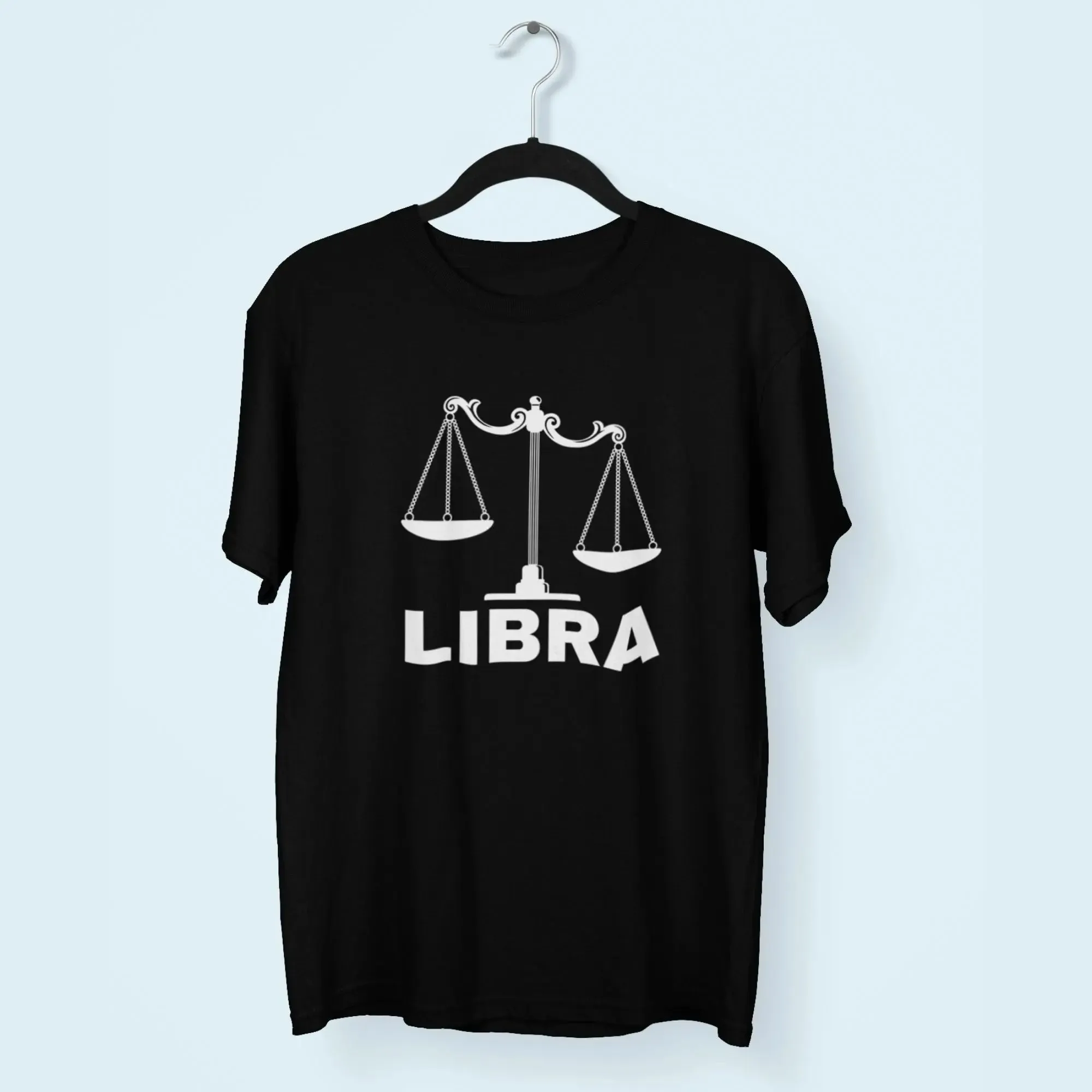 Libra Round Neck Half Sleeve Classic T-Shirt