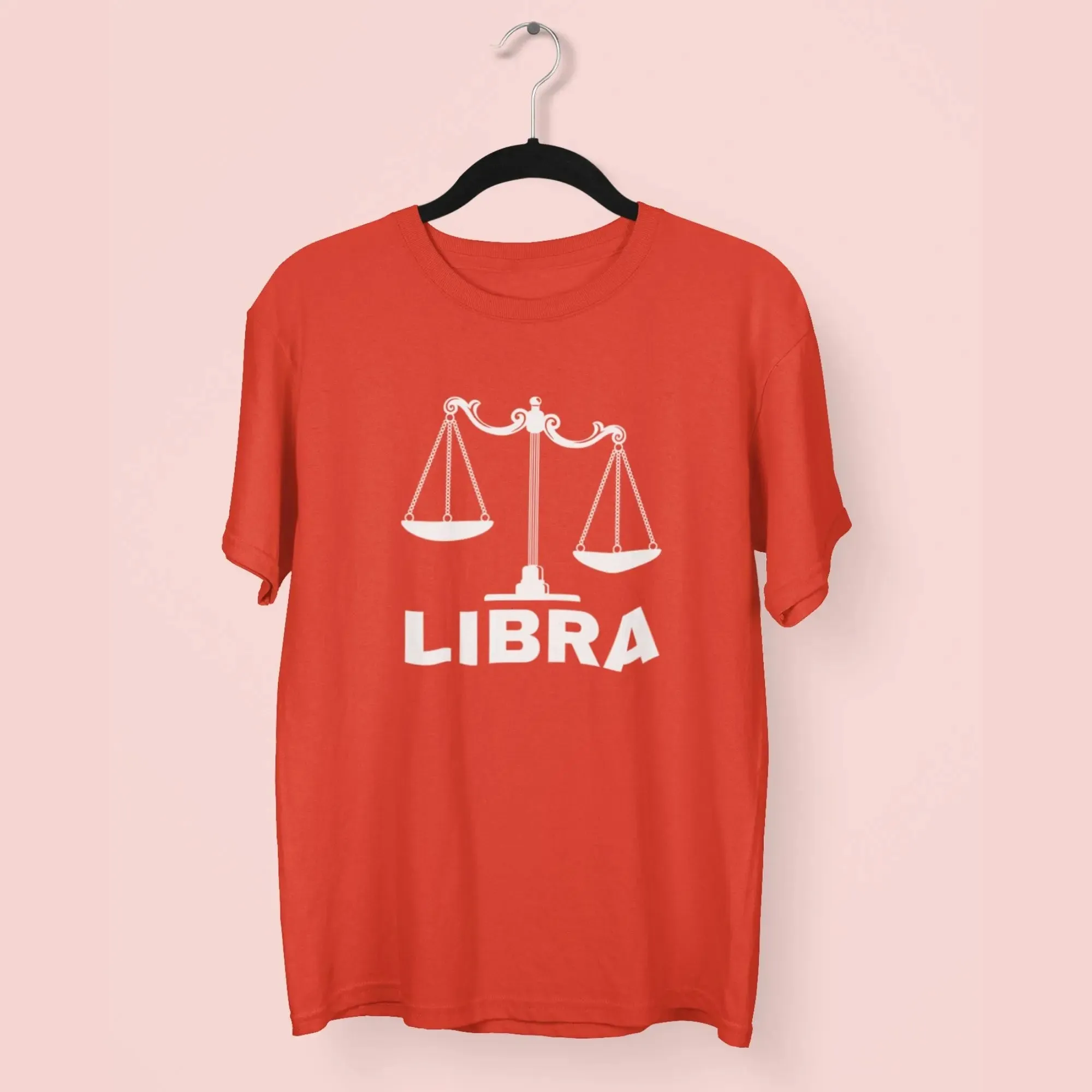 Libra Round Neck Half Sleeve Classic T-Shirt