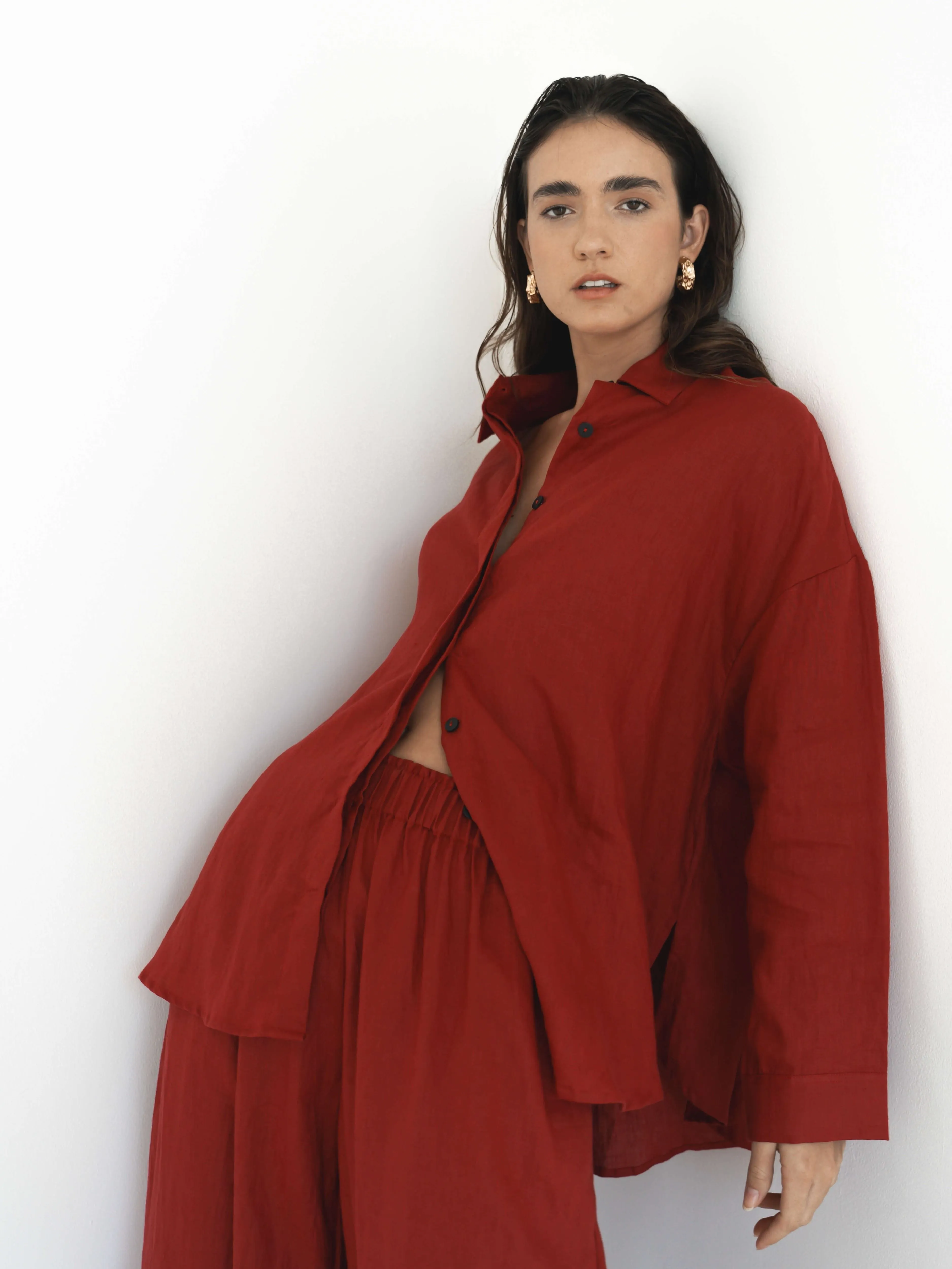 Linen Oversized Shirt