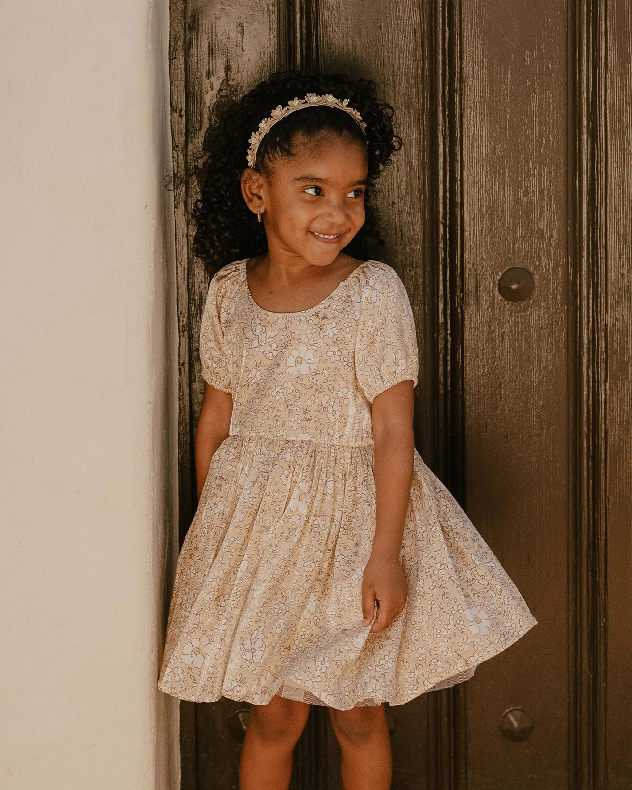 Luisa Dress Antique Floral
