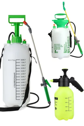 Manual Garden Hand Pressure Sprayer - 2/5/8L