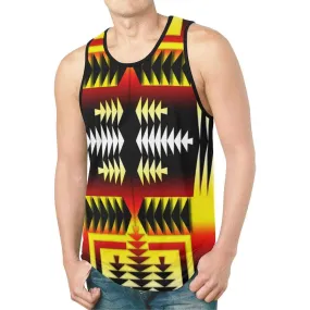 Medicine Wheel Strips Tank Top