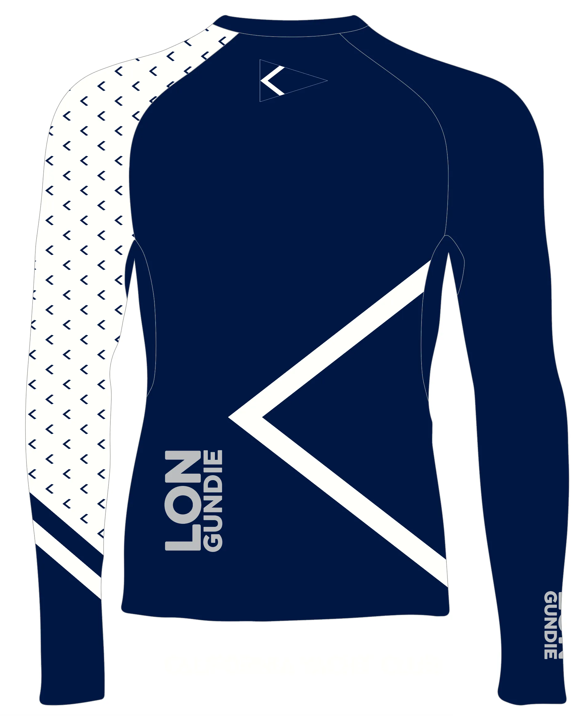 MEN RASH GUARD TOP LONG SLEEVE NAVY | CALIFORNIA YACHT CLUB