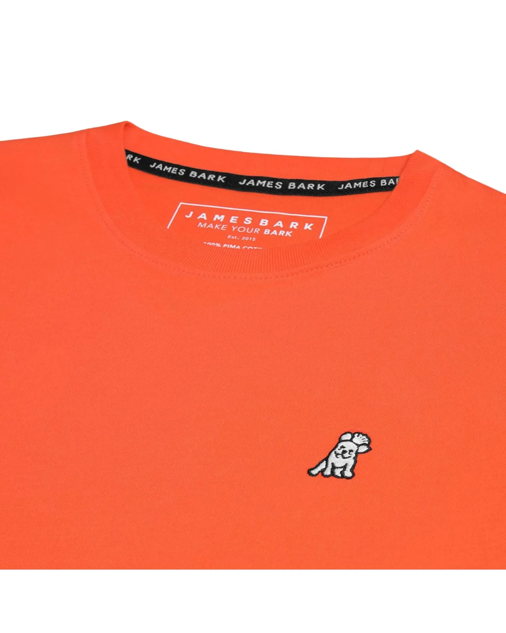 Men's Long Sleeve T-shirt - Tangerine A11