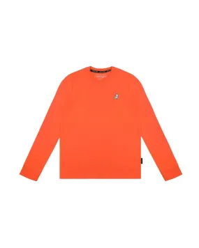 Men's Long Sleeve T-shirt - Tangerine A11