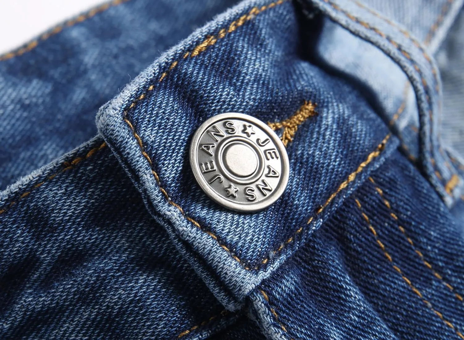 Men's Patchwork Flex Jeans