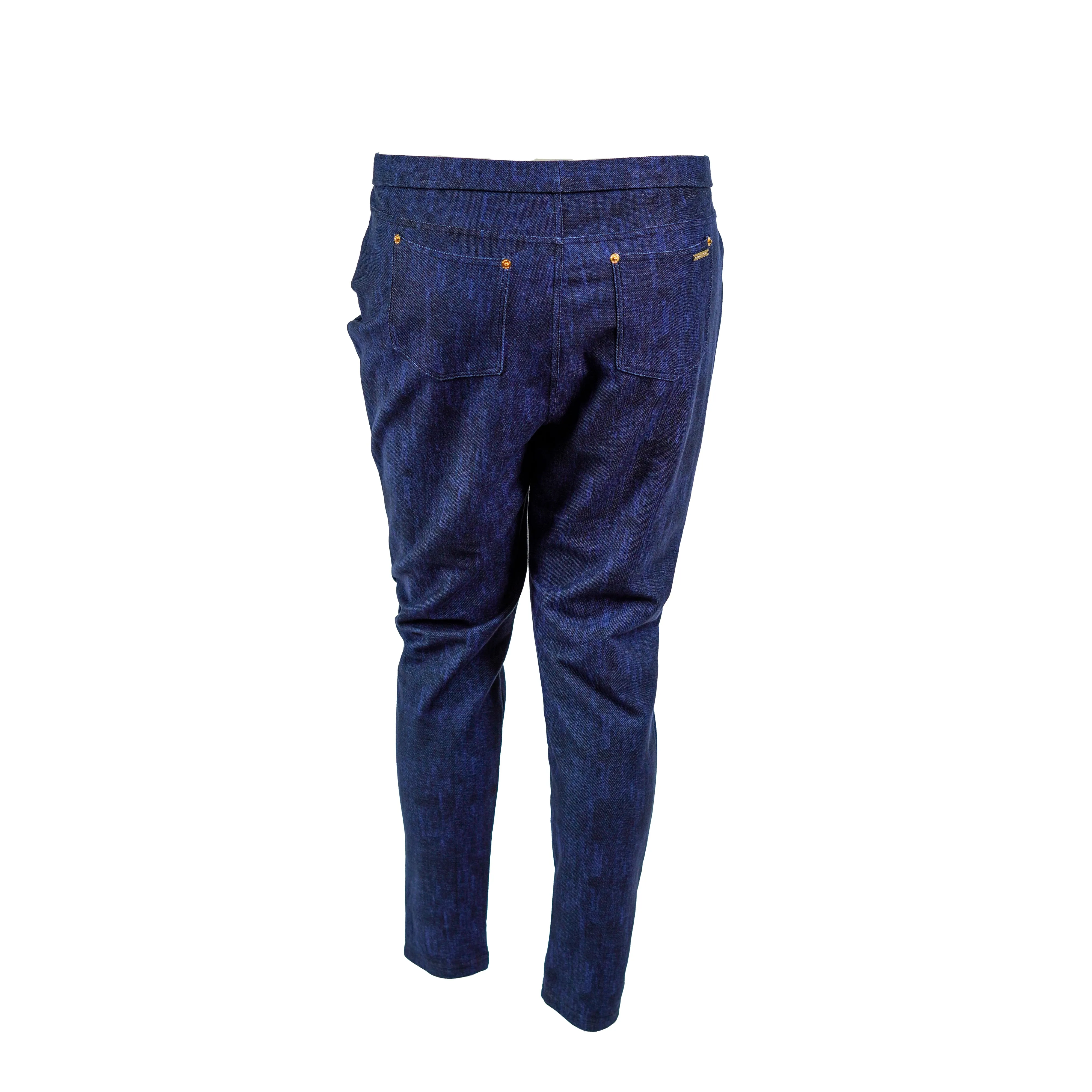 Michael Kors Women's Denim Pull On Leggings Blue Indigo Size XL