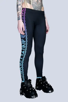 Mishka 2.0 Death Adder Chain Leggings