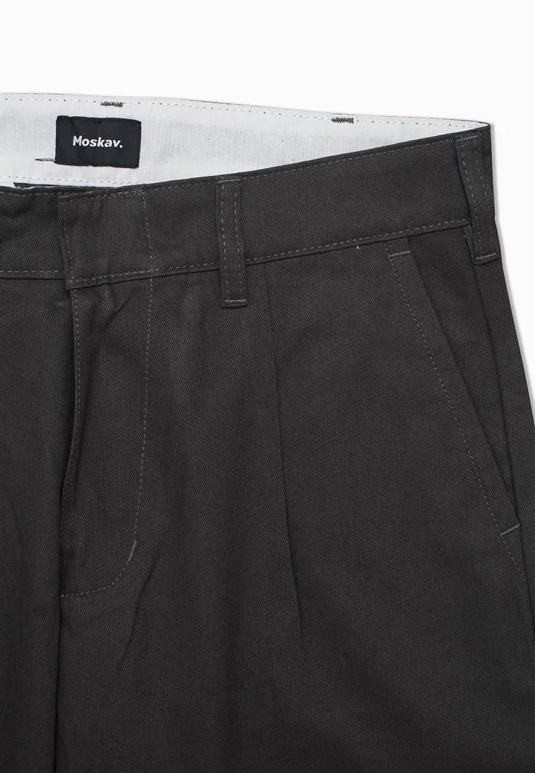 Moskav Garner Charcoal Chino Regular Work Pants