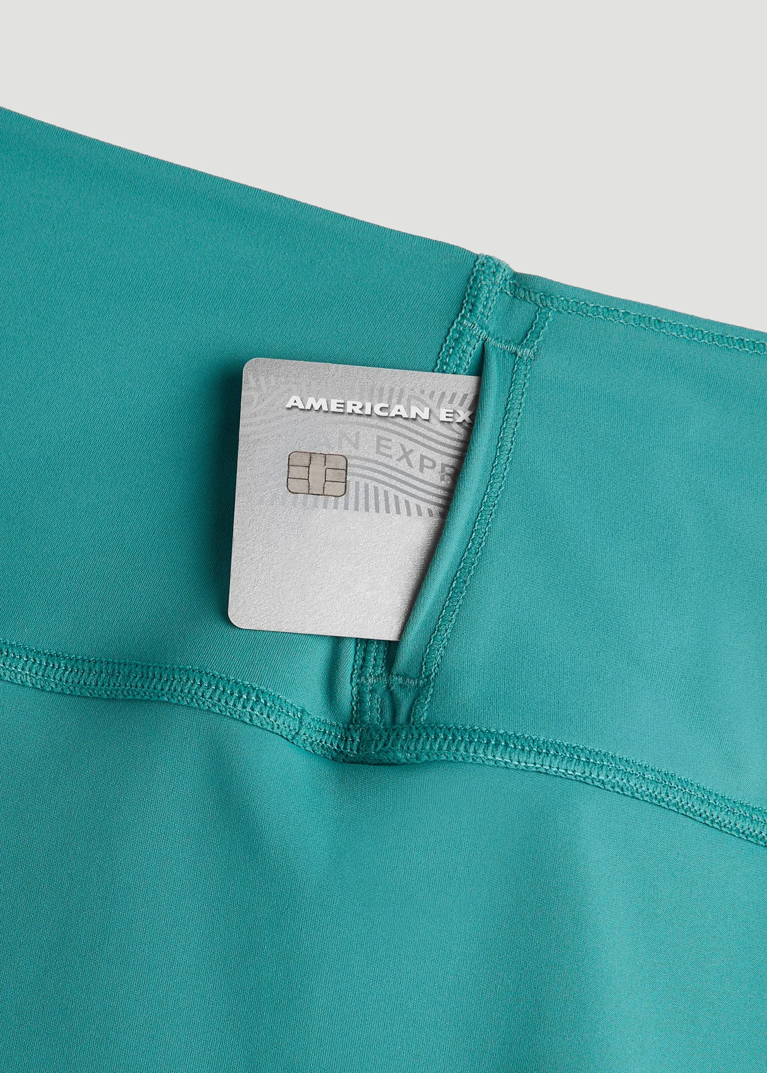 Movement High Rise Cheeky Leggings for Tall Women in Light Teal
