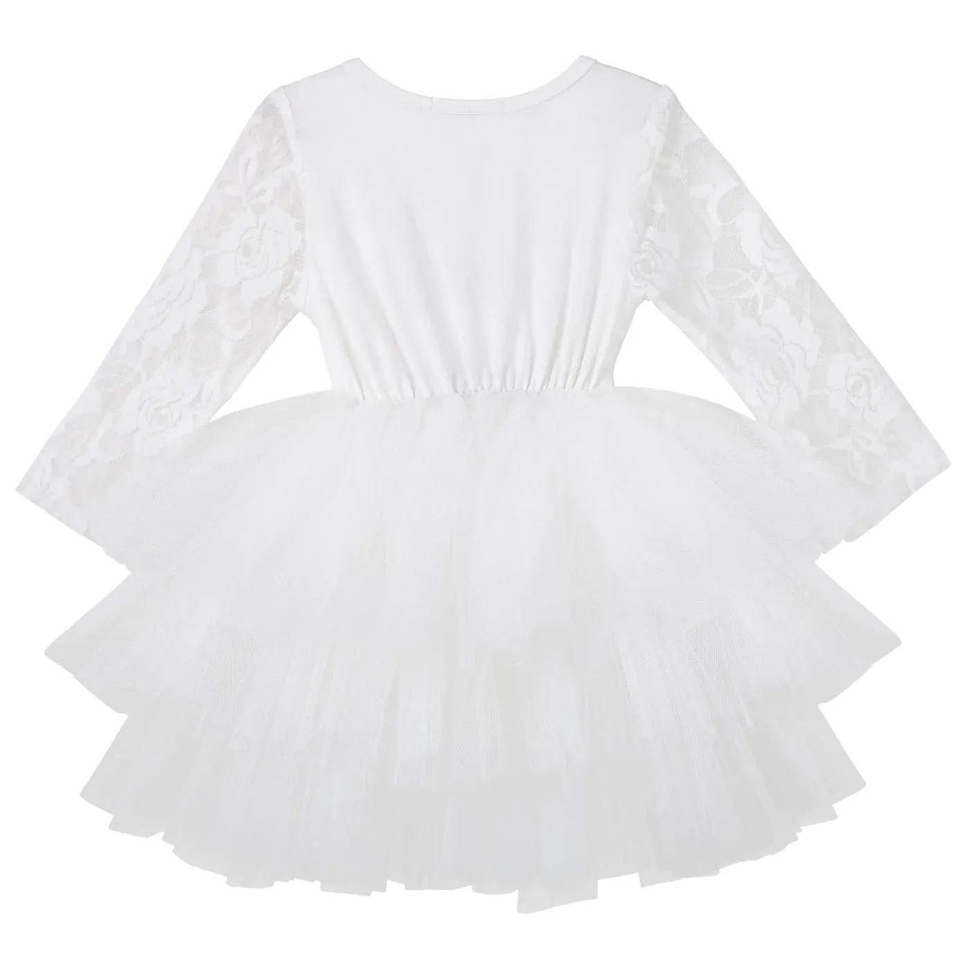 My First Tutu Lace L/S - Ivory