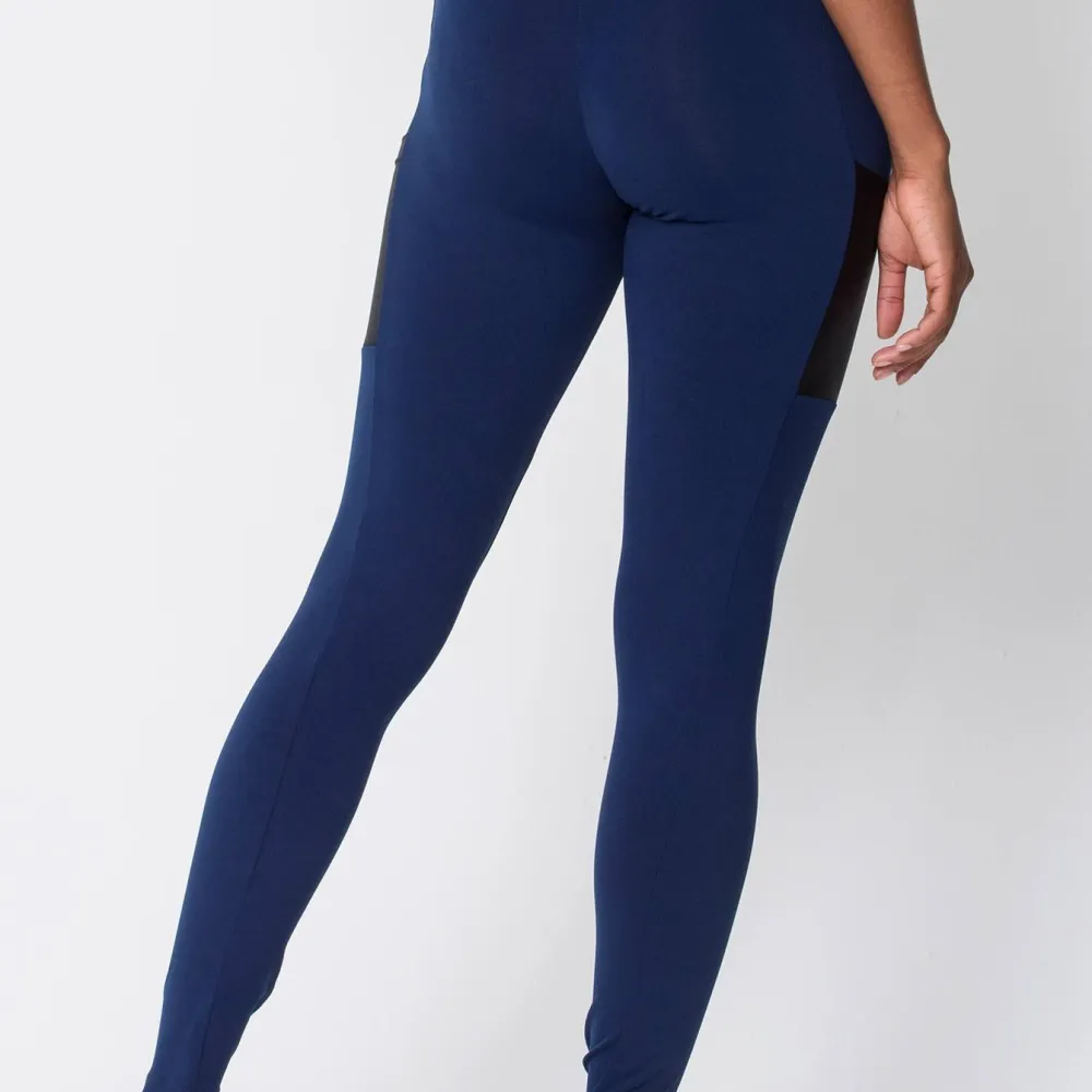 Navy Work It Legging