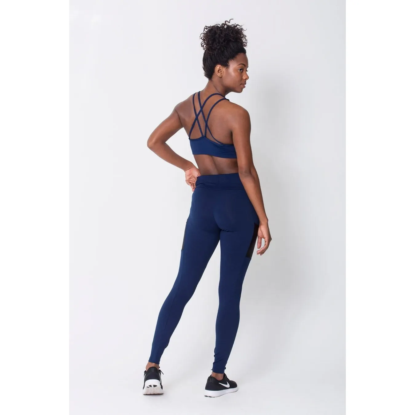 Navy Work It Legging