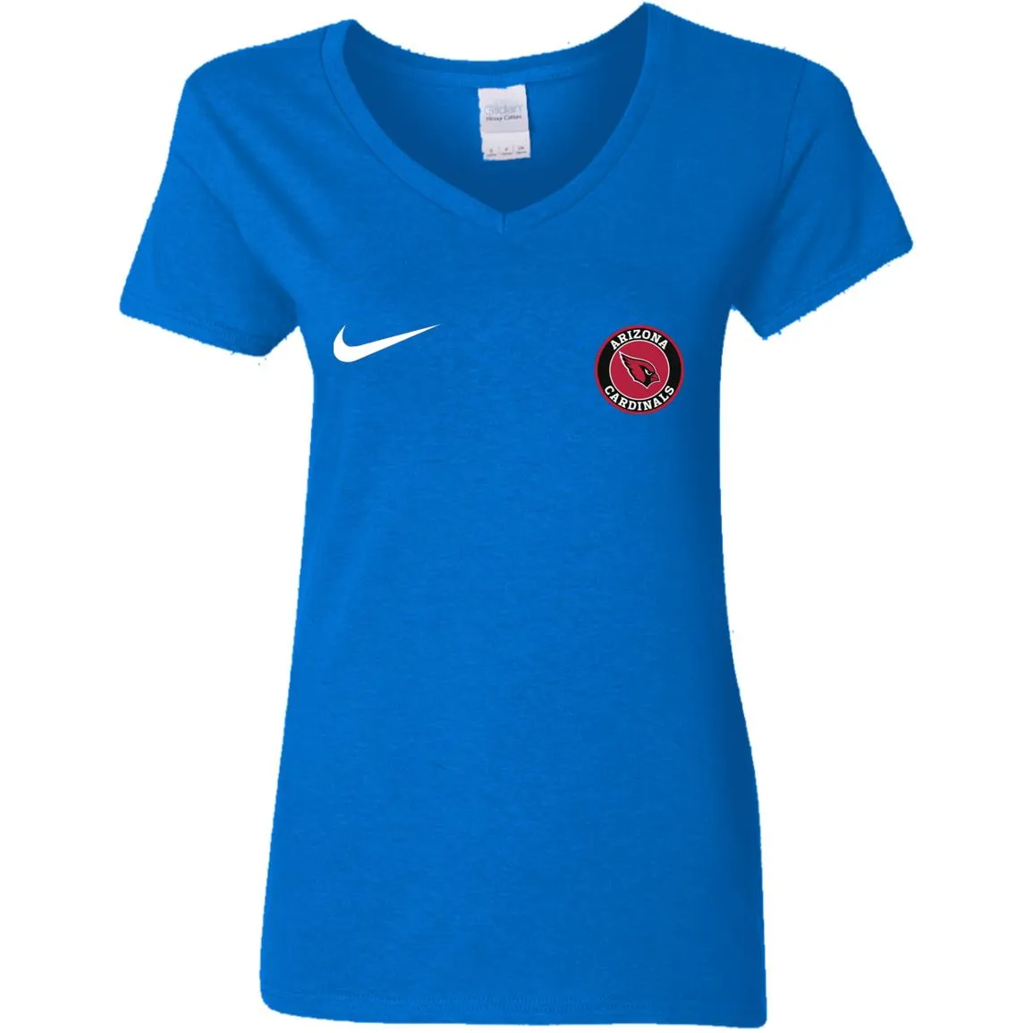 Nike Arizona Cardinals Nfl Football Women V-Neck T-Shirt