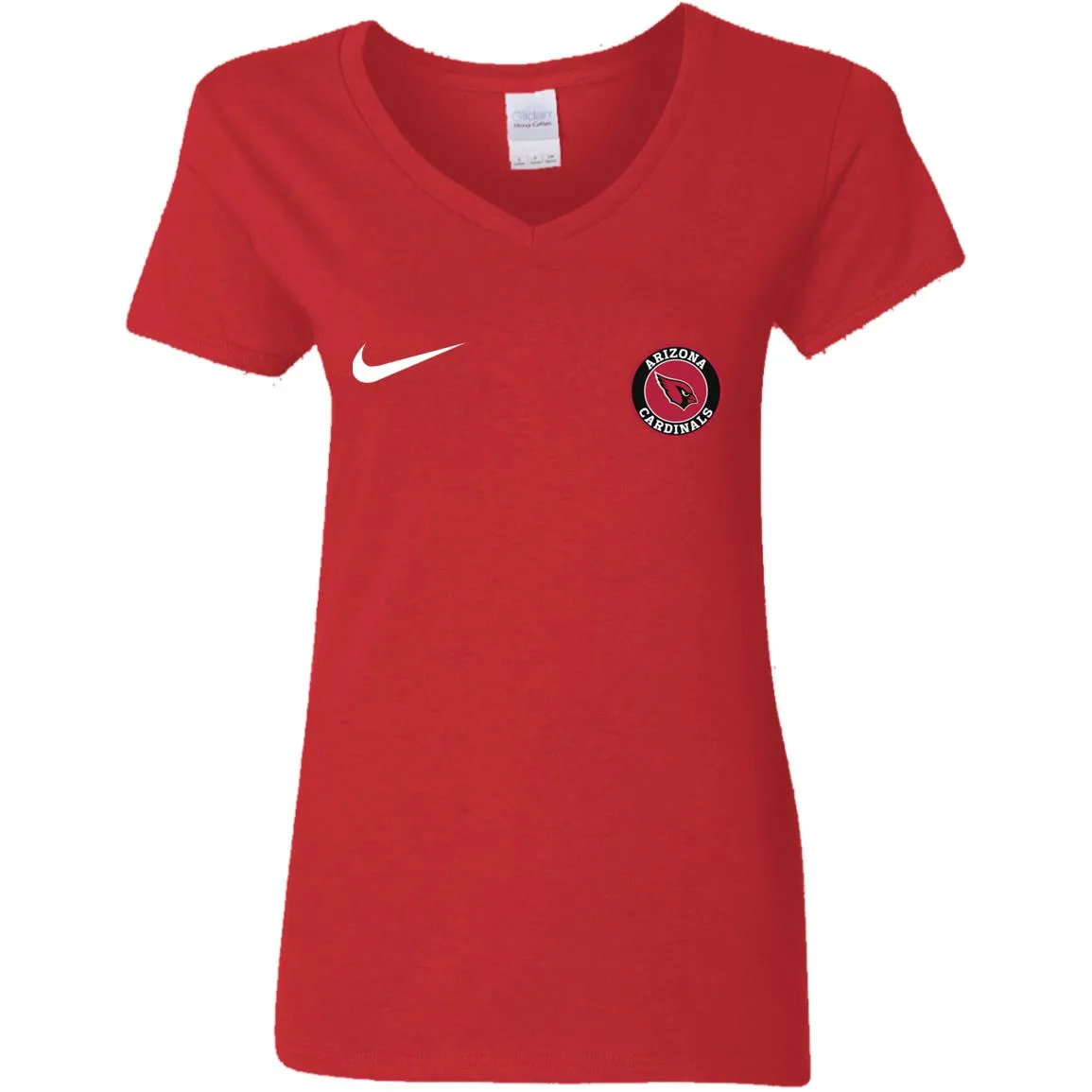 Nike Arizona Cardinals Nfl Football Women V-Neck T-Shirt