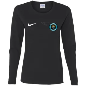 Nike Jacksonville Jaguars Nfl Football Women Long Sleeve Shirt