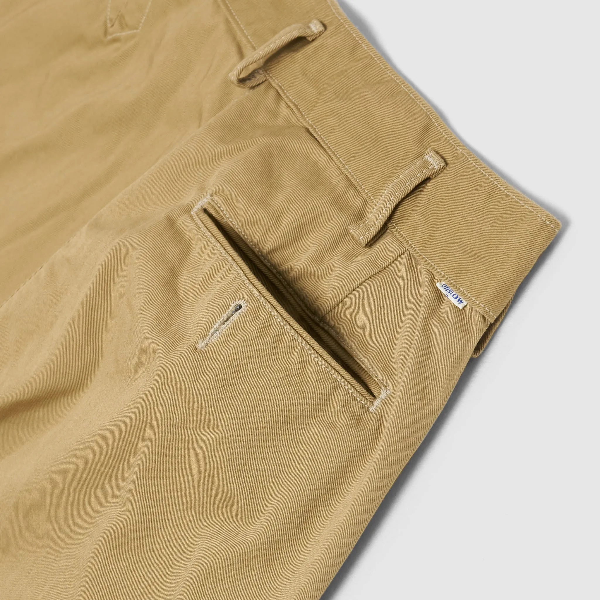 OrSlow Classic Gurkha Pleated Chino Trousers