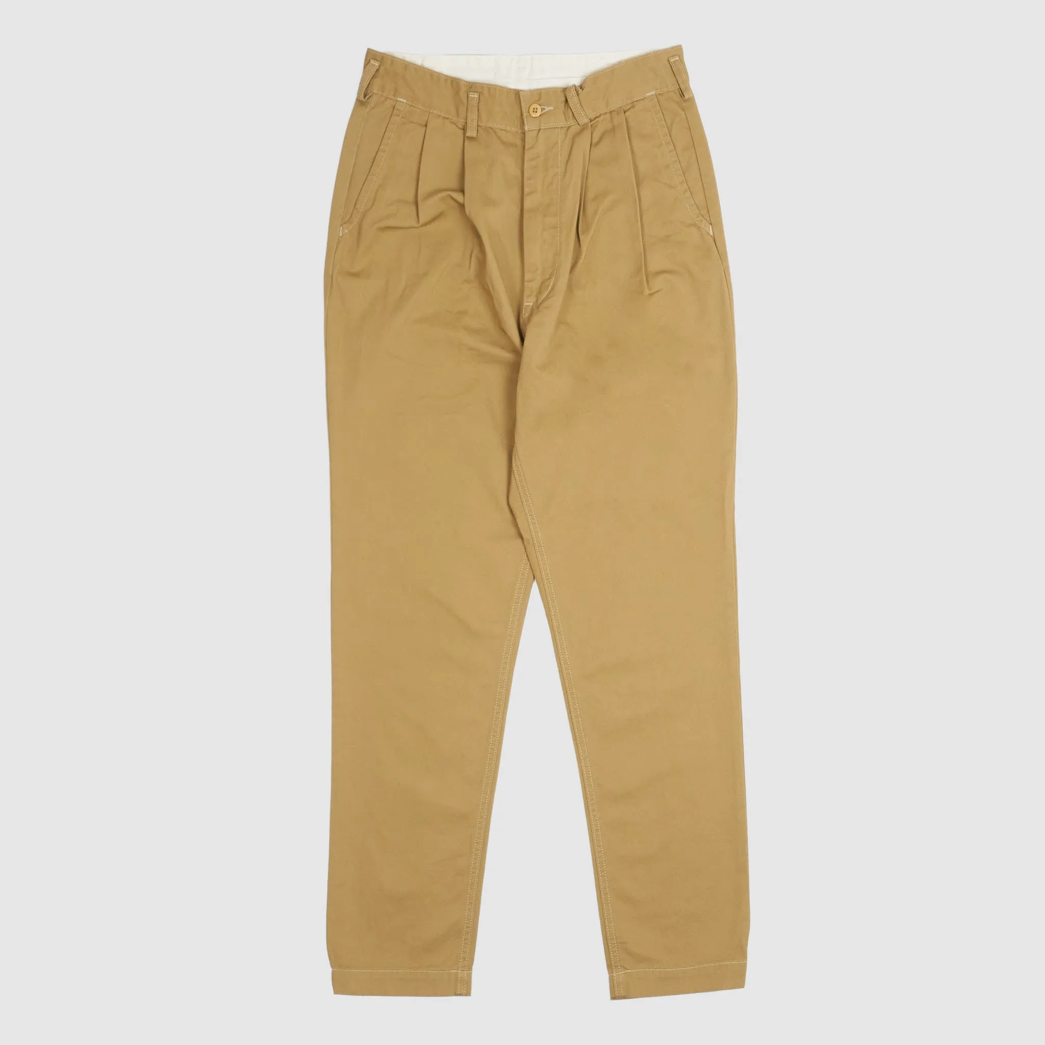 OrSlow Classic Gurkha Pleated Chino Trousers