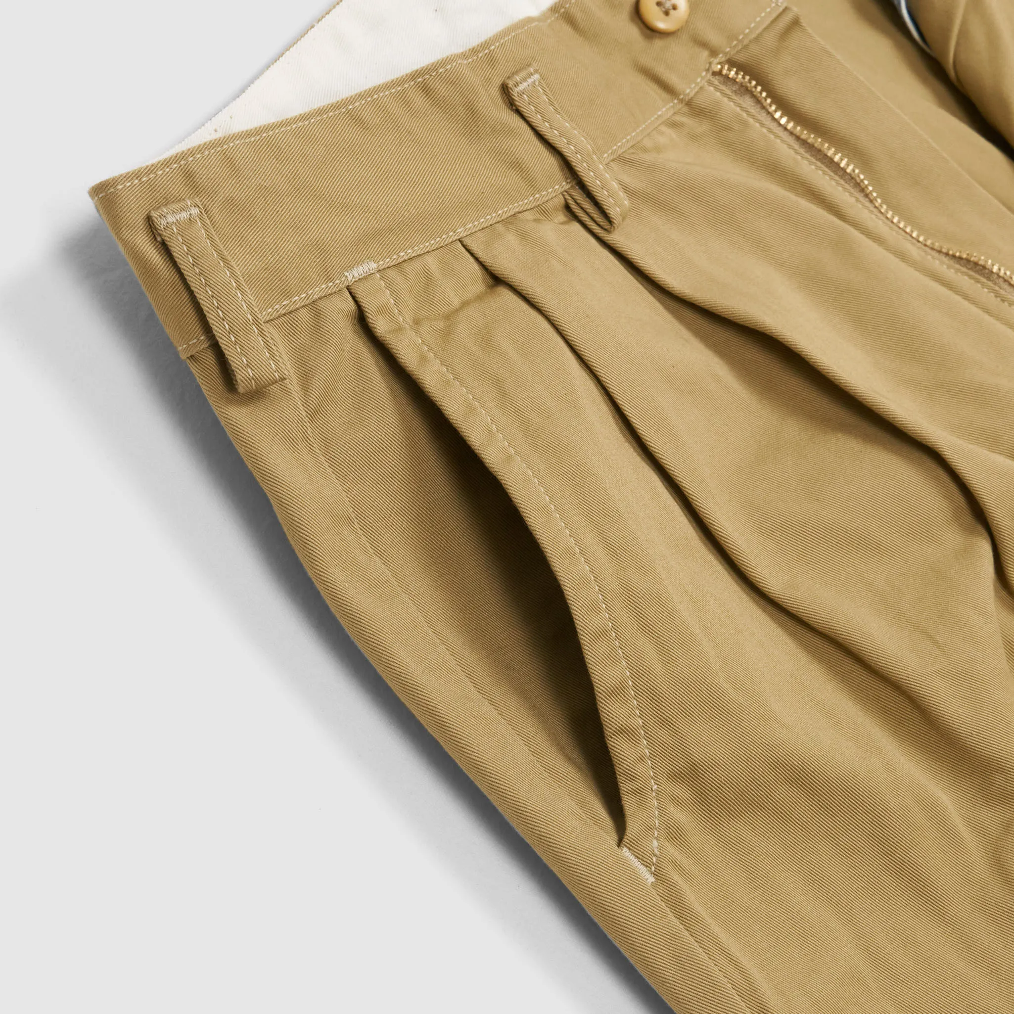 OrSlow Classic Gurkha Pleated Chino Trousers