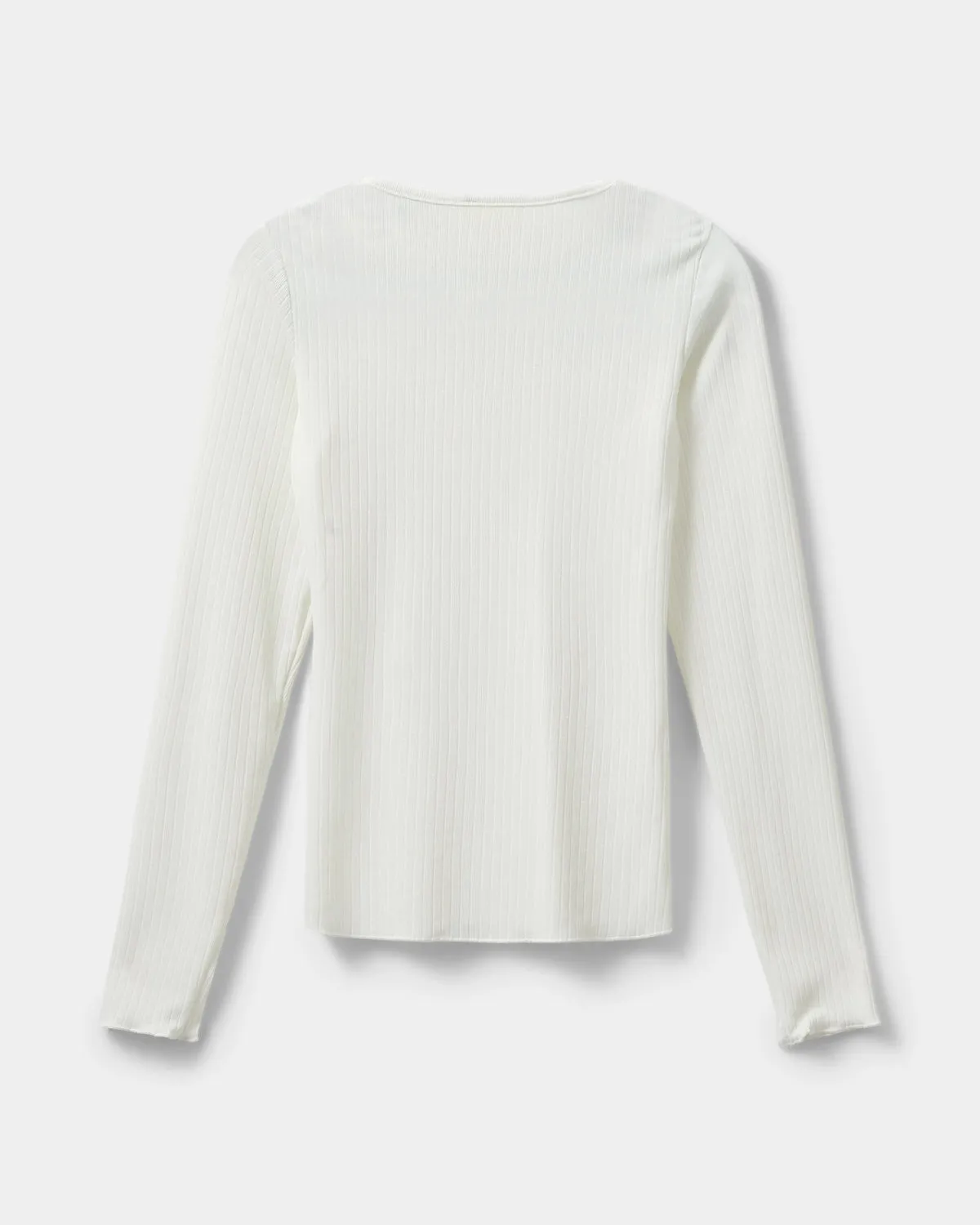 PATRICIASY T-SHIRT LONG SLEEVE - White