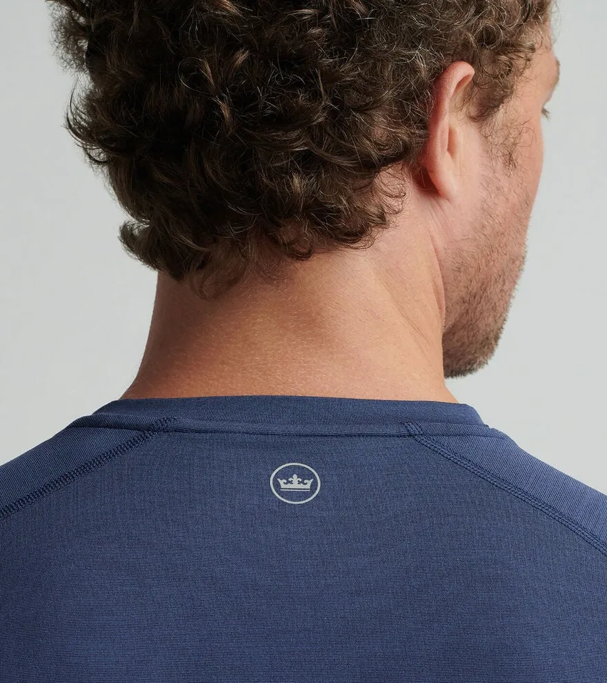 Peter Millar Men's Aurora Performance T-Shirt T-Shirt - Navy