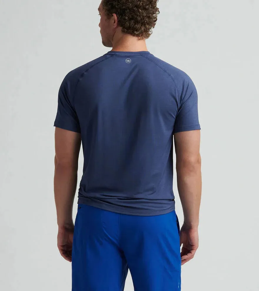 Peter Millar Men's Aurora Performance T-Shirt T-Shirt - Navy