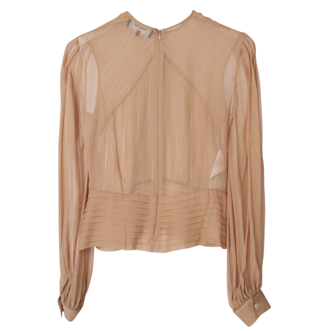 Pleat Detail Top