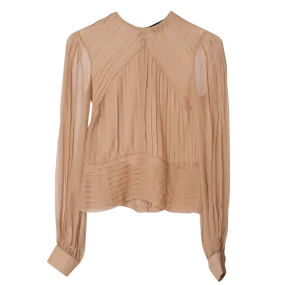 Pleat Detail Top
