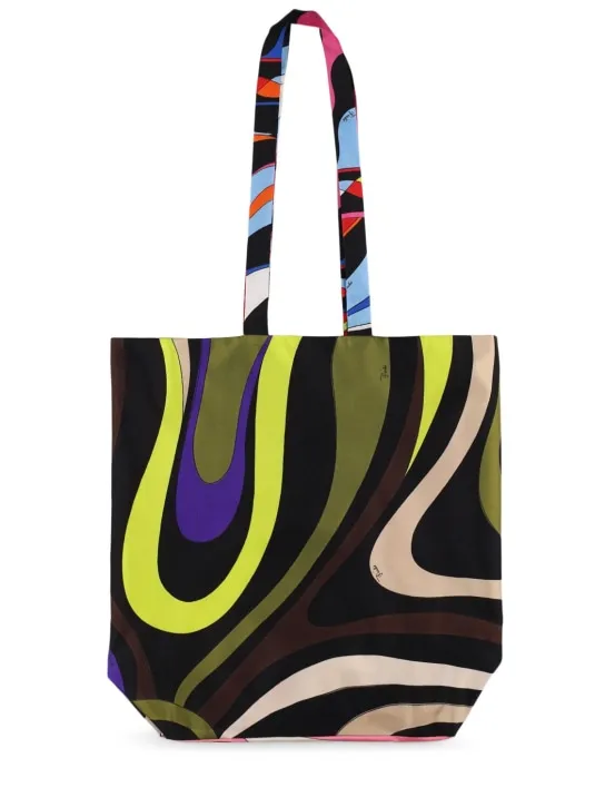 Pucci   Gallery printed silk tote bag 