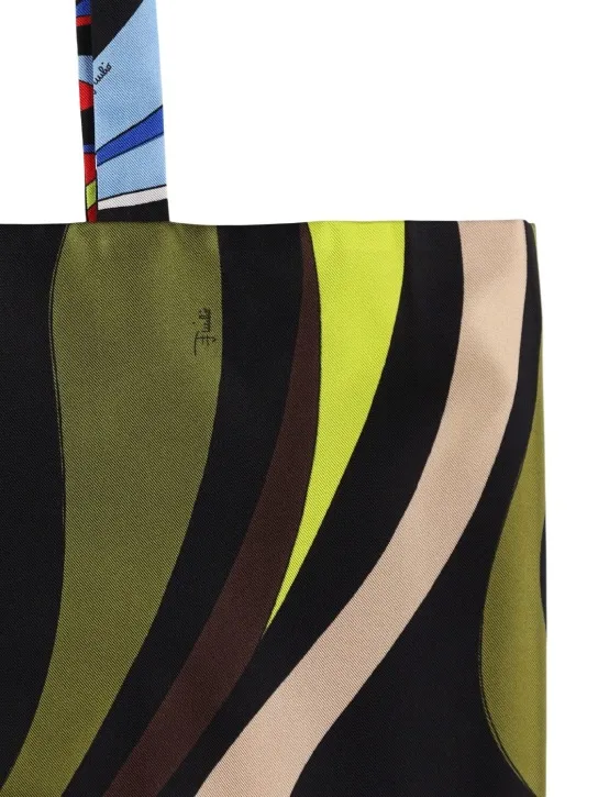 Pucci   Gallery printed silk tote bag 