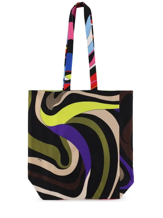 Pucci   Gallery printed silk tote bag 