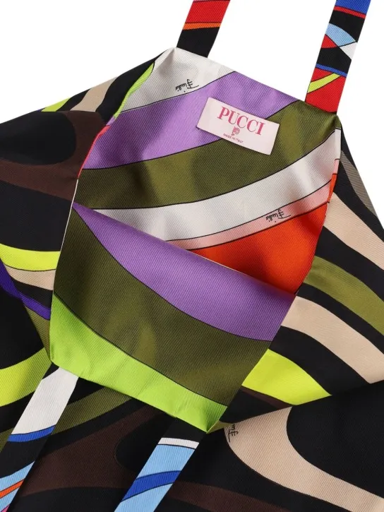Pucci   Gallery printed silk tote bag 