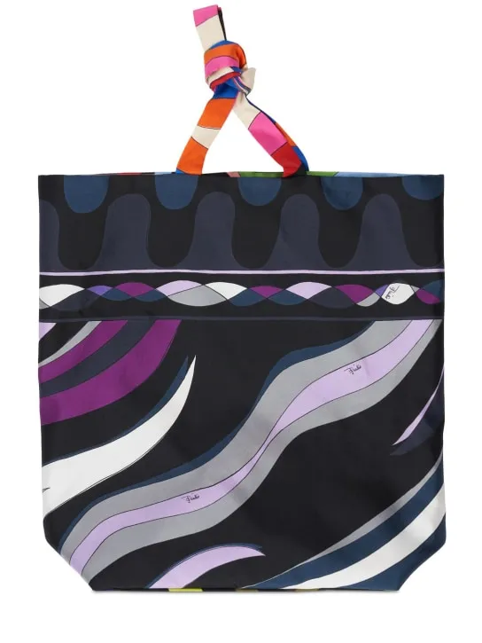 Pucci   Gallery reversible silk tote bag 