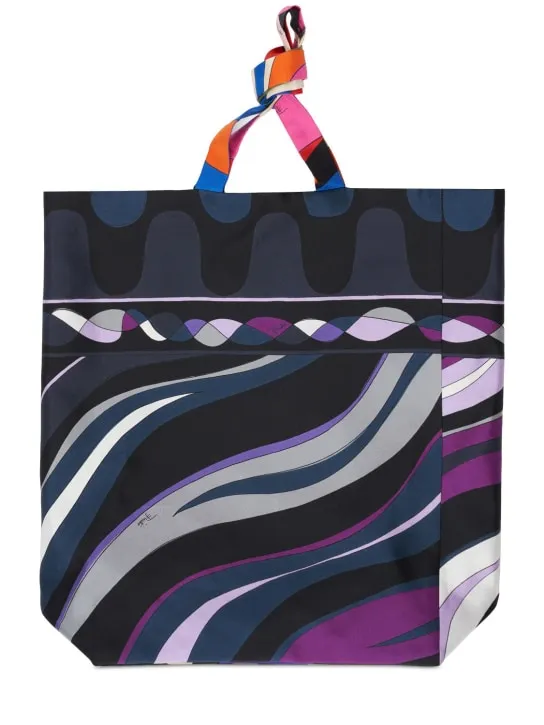 Pucci   Gallery reversible silk tote bag 