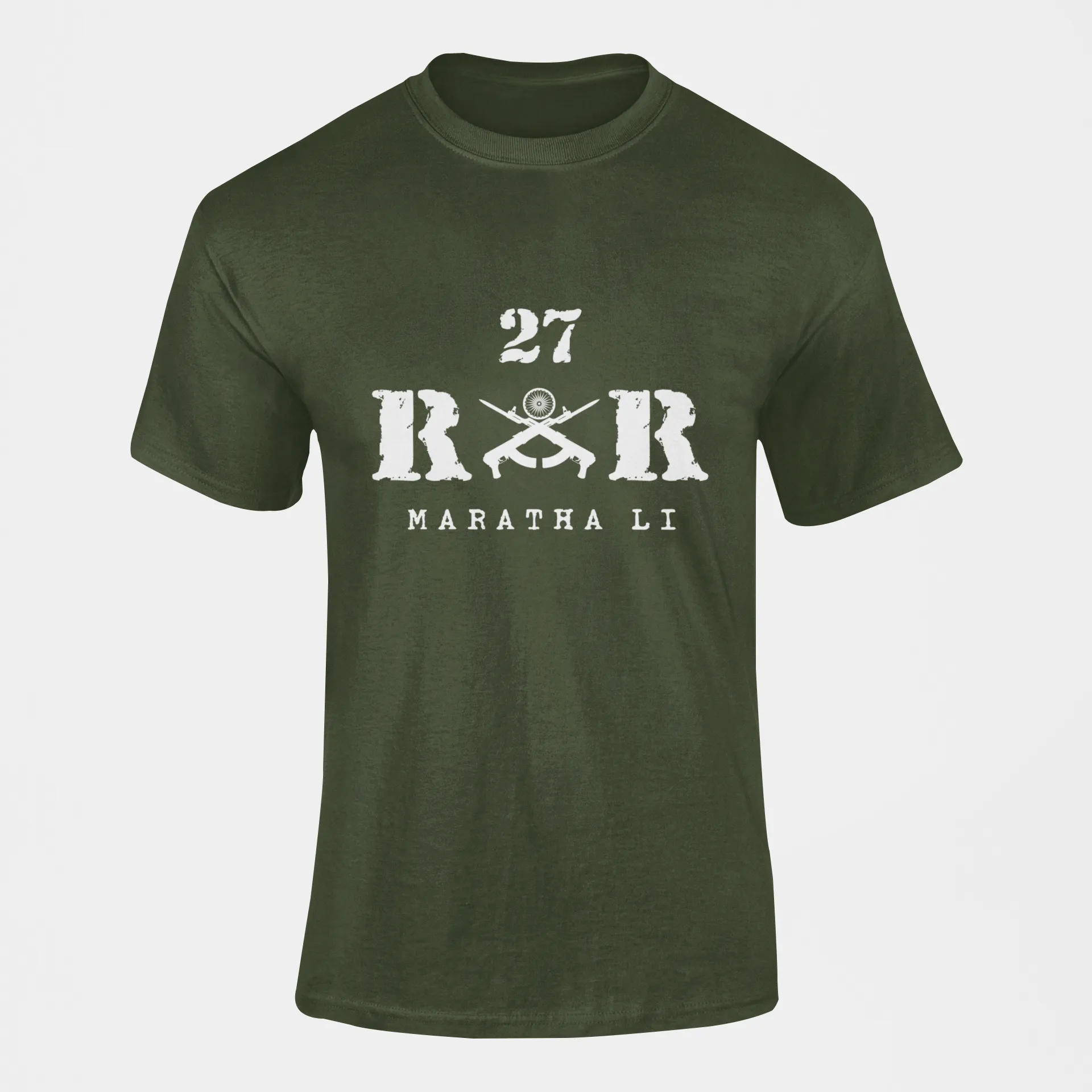 Rashtriya Rifles T-shirt - 27 RR Maratha Li (Men)