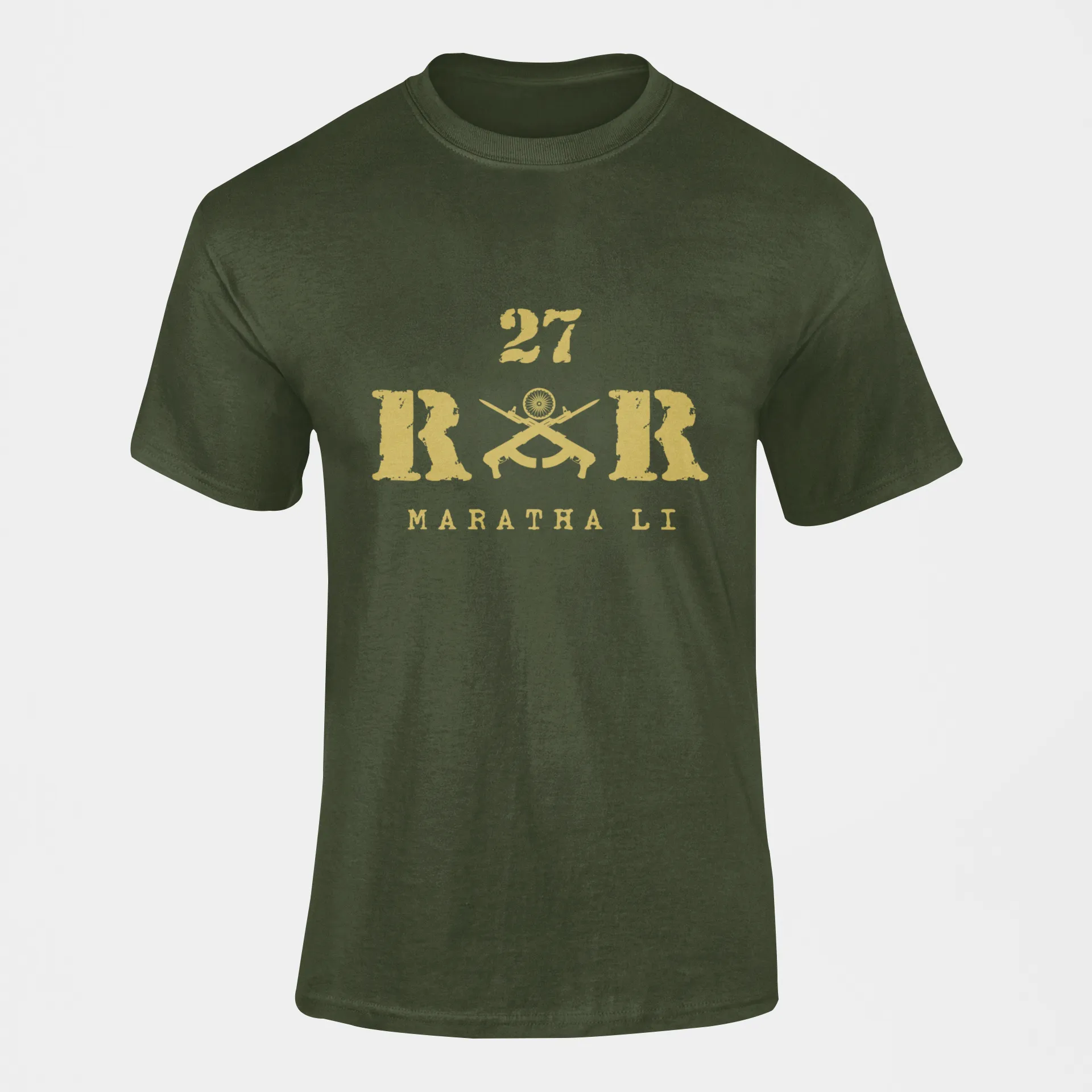 Rashtriya Rifles T-shirt - 27 RR Maratha Li (Men)