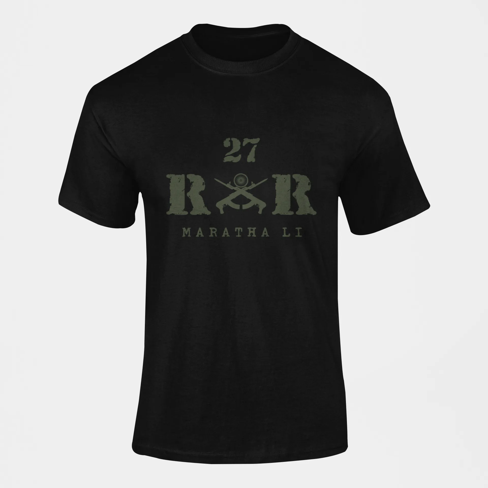 Rashtriya Rifles T-shirt - 27 RR Maratha Li (Men)