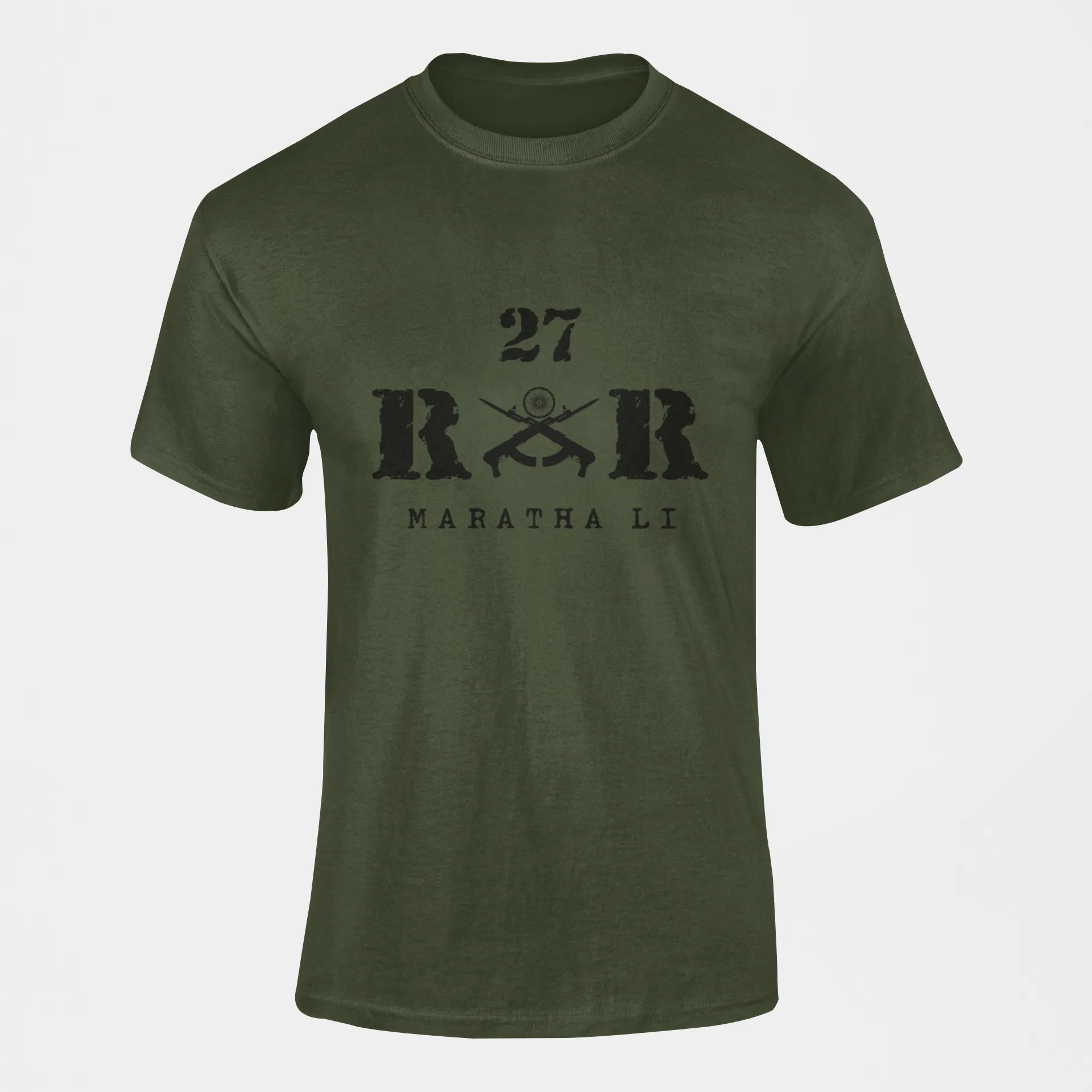 Rashtriya Rifles T-shirt - 27 RR Maratha Li (Men)