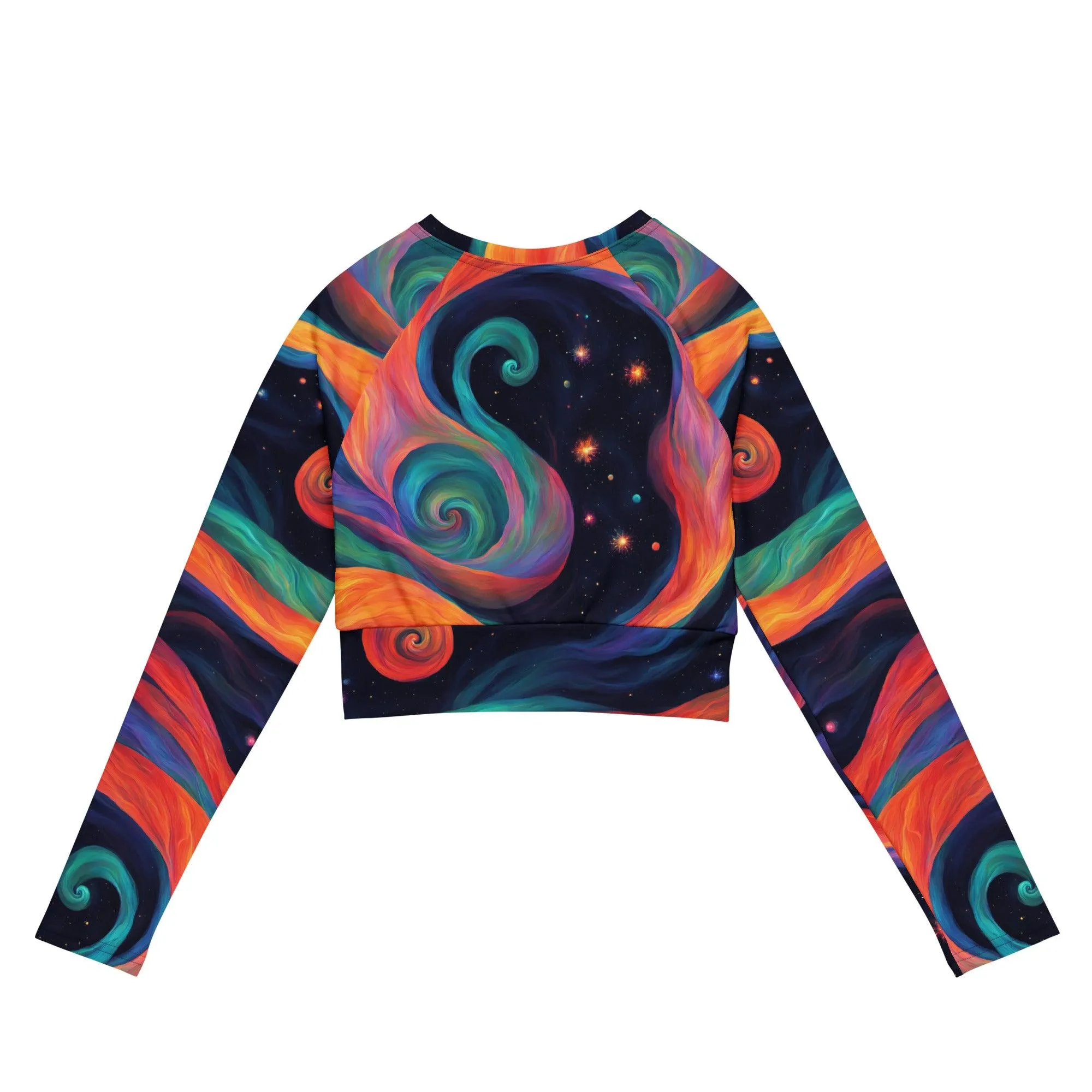 Recycled Long-sleeve Crop Top Nora