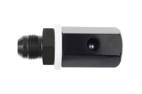 Redhorse Performance -8AN Male Roll Over Vent Valve - Black - 566-08-2