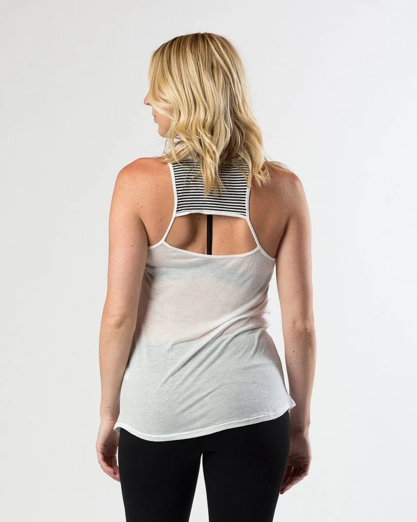 Rezeloot Daze Cut-out Tank | White