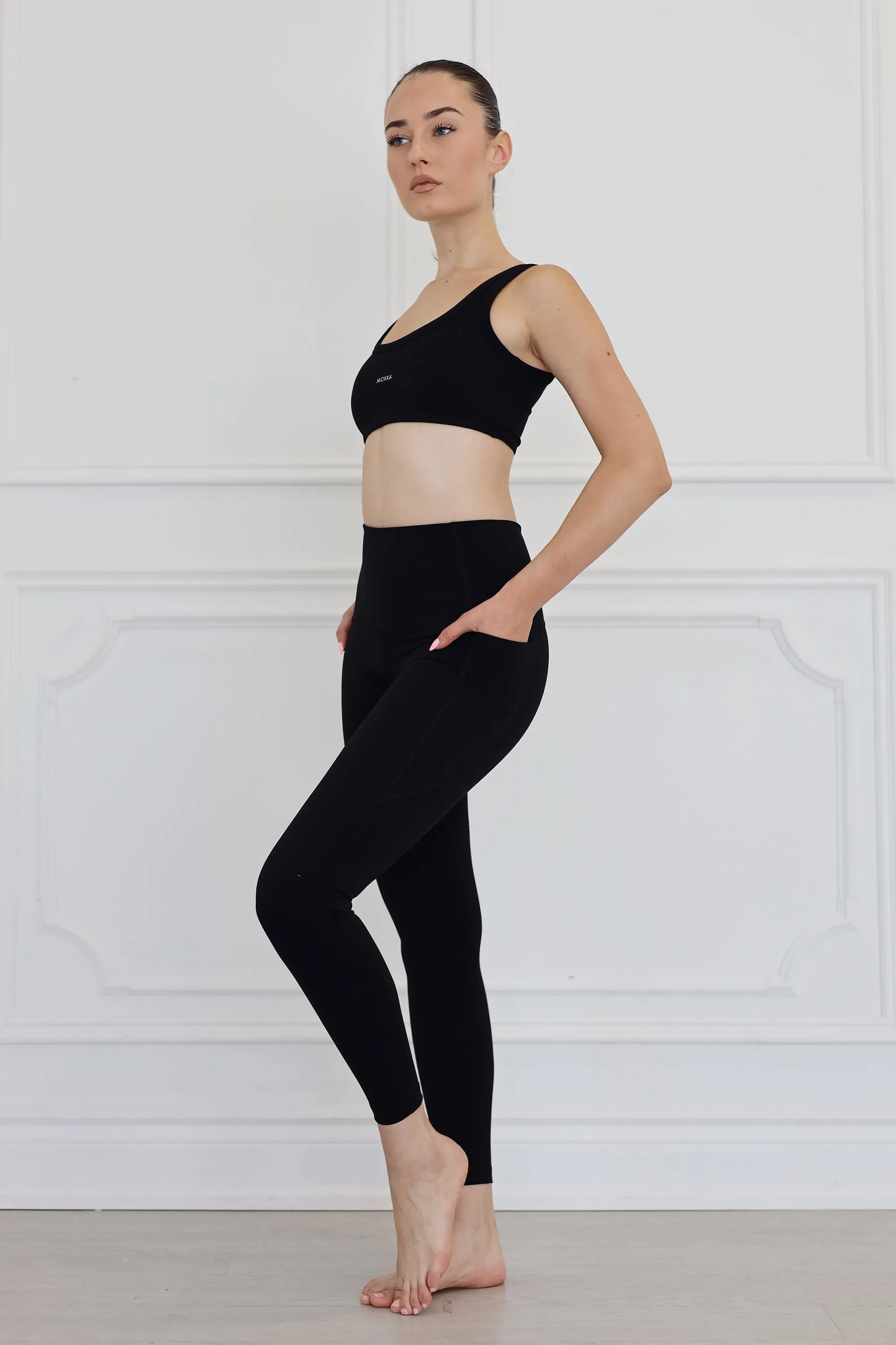 Ribbed Tank Bra