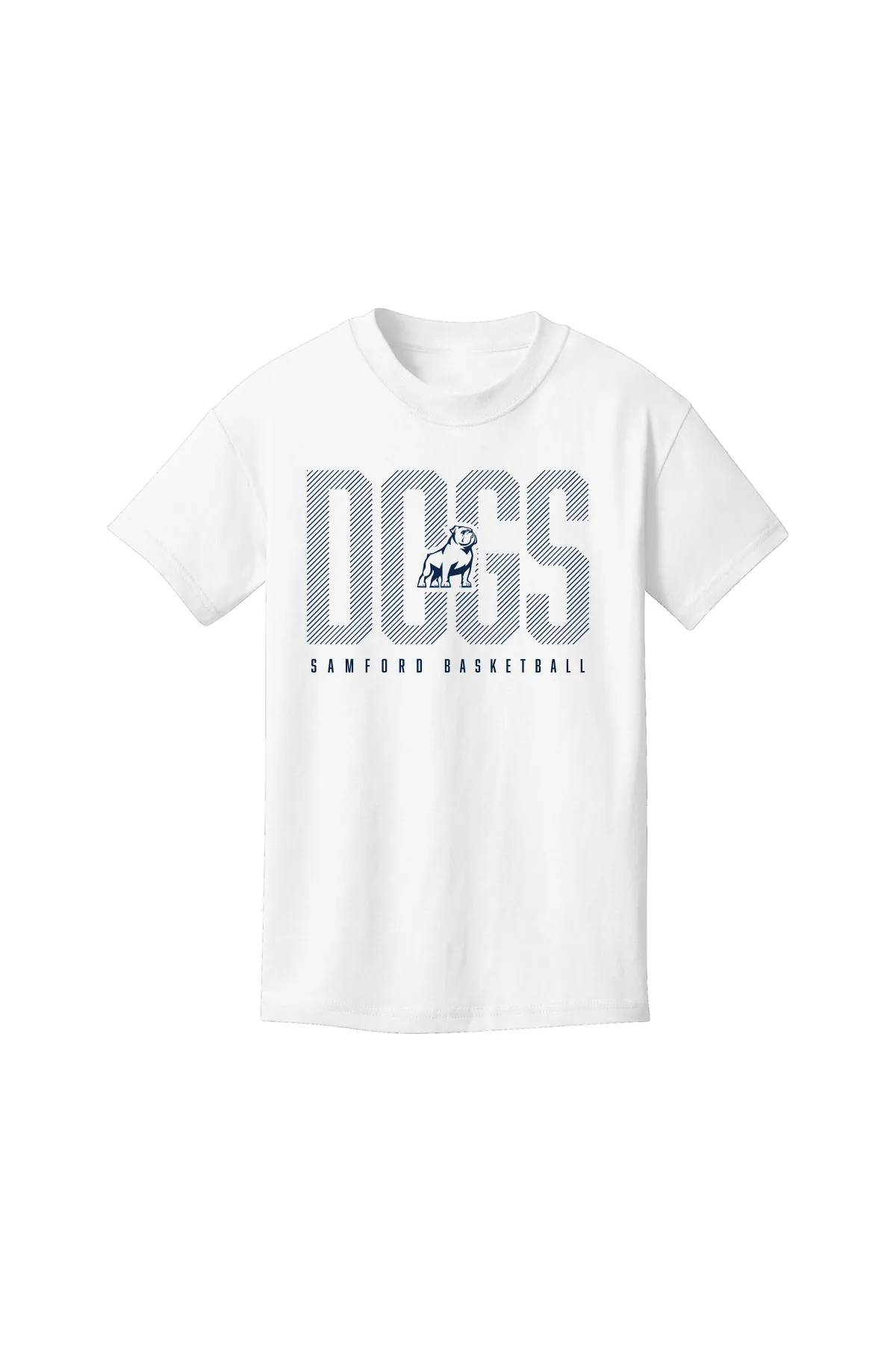 Samford Bulldogs Basketball Student Section Short Sleeve Youth T-shirt