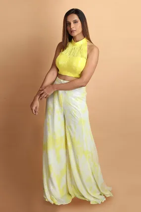 Sequined Blouse & Pant Set