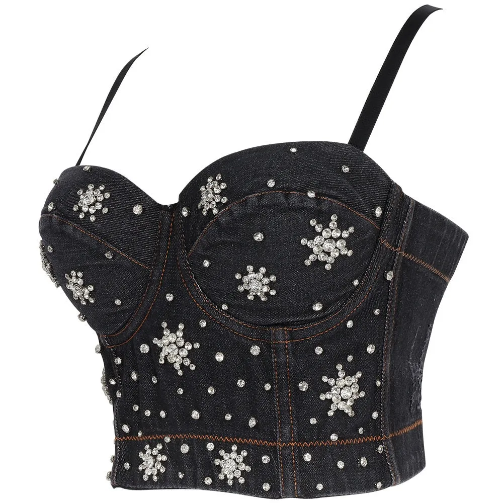 Snowflakes Bustier