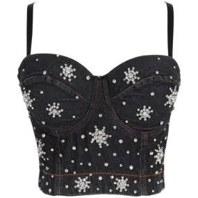 Snowflakes Bustier